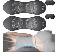TheraBack 3 in 1 Back Therapy, TheraBack - Waist, Back&Neck and Shoulder Massager, Core Relief 3-in-1 at-Home Back Therapy Massager with Traction, Relieve Pain at The Source (2 Pcs * Classic Grey)