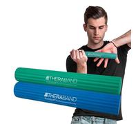 Theraband 15302 FlexBar Tennis Elbow Therapy Bar for Golfers Elbow and Tendinitis, Medium-Heavy, Green/Blue, Pack of 2