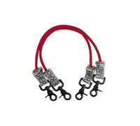 THERABAND Accessories - 30.5cm Tubing with Connector Clips: Pair (Red)