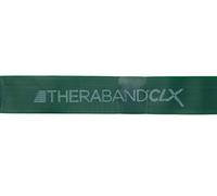 TheraBand CLX Latex-Free Resistance Band, 11 Loops for Pilates, Home Gym, Professional Physical Therapy & Fitness Equipment, 2.5 Metre, Green, Heavy