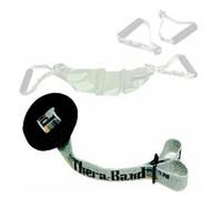 THERABAND Accessories for Elastic Resistance Bands & Tubes with D Connector, Exercise Equipment to Create Home Gym Workout, Overdoor Station for Overhead Physical Therapy, Set of 2