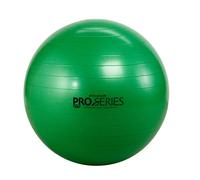 TheraBand Exercise Ball, Professional Series Stability Ball with 65 cm Diameter for Athletes 5'7" to 6'1" Tall, Slow Deflate Fitness Ball for Improved Posture, Balance, Yoga, Pilates, Core, Green