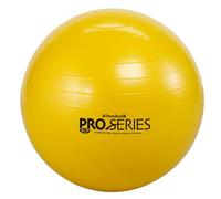 THERABAND Exercise Ball, Professional Series Stability Ball with 75 cm Diameter for Athletes 6'2" to 6'8" Tall, Slow Deflate Fitness Ball for Improved Posture, Balance, Yoga, Pilates, Core, Blue