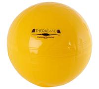 THERABAND Exercise Ball - Yoga, Pilates & Gym Ball for Core Strength, Stability & Balance - Anti-Burst Sphere for Physio & Office Sitting - Durable, Non-Slip, with Inflation Adaptor