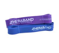 THERABAND High Resistance Bands Set of 2 Elastic Super Bands for Improving Flexibility Injury Rehab & Full Body Workouts Heavy Duty Stretch Bands