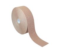 TheraBand Kinesiology Tape, Waterproof Physio Tape for Pain Relief, Muscle & Joint Support, Standard Roll with XactStretch Application Indicators, 2 Inch x 103.3 Foot Bulk Roll, Beige/Beige