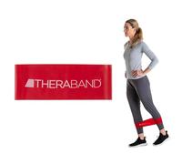 Theraband Professional Latex Resistance Band Loop, 8 Inch, Red
