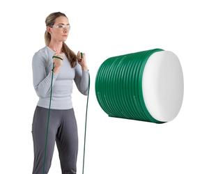 TheraBand Professional Latex Resistance Tube Roll - 30.5m Heavy Resistance Band for Strength Training, Rehab, Pilates & Fitness - Ideal for Physical Therapy, Home Workouts & Gym Use - Green
