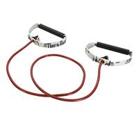 TheraBand Professional Resistance Tubing – Latex, Soft Handles, Red