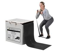 THERABAND Resistance Band 25 Yard Roll, Non-Latex Professional Elastic Stretch Bands For Upper & Lower Body Exercise Workouts, Physical Therapy, Lower Pilates, Flexibility, & Rehab, Dispenser Box