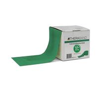 THERABAND Resistance Band Latex Roll - Stretch Bands for Exercise & Professional Physio, Exercise Band for Rehab, Pilates, Training & Mobility Recovery - 50 Yard Roll, (Heavy, Level 3) - Green