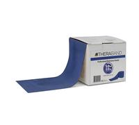 THERABAND Resistance Band Latex Roll - Stretch Bands for Exercise & Professional Physio, Exercise Band for Rehab, Pilates, Training & Mobility Recovery - 50 Yard Roll, (Extra Heavy, Level 4) - Blue