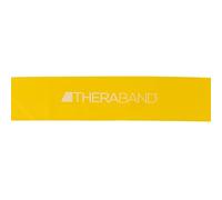 THERABAND Resistance Band Loop, Professional Latex Band for Pilates, Crossfit, Yoga, Stretching, Physical Therapy, Strength Training without Weights, 45.5cm, Yellow, Light, Beginner Level 1, 10 Pack