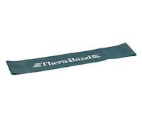 Theraband Resistance Band Loop, Professional Latex Mini Band for Lower Pilates, Crossfit, Yoga, Stretching, Physical Therapy, Strength Training no Weights, 12 Inch, Green, Heavy, Intermediate Level 1
