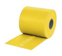 TheraBand Latex-Free Resistance Band for Pilates, Home Gym, Rehab, Professional Physical Therapy & Fitness Equipment, Resistance Training, 22.9 Metre, Yellow, Light