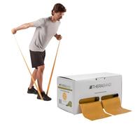 TheraBand Profesional Resistance Band, 45 m, Gold Max Strength Elite Latex Professional Elastic Bands For Upper and Lower Body Exercise, Physical Therapy, Pilates, & Rehab, Dispenser Box, 20180