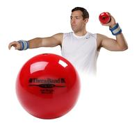 Theraband Soft Weight, 4.5" Diameter Exercise Ball for Strength Training & Rehab Exercises, Pilates, Yoga, Toning Workouts, Home Exercise Equipment