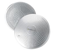 THERABAND Stability Disc 33cm Ball Cushion, Wobble Disc for Balance Training, Dynamic Sitting, & Physiotherapy, Great for Active Sitting & Correct Posture, Silver