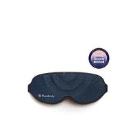 Therabody Sleep Mask Ultra-Comfortable, 100% Blackout Sleep Eye Mask with Gentle Eye Massager Vibration for Stress Relief, Headache Relief & Self Care - Facial Massager for Women & Men