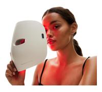 Therabody TheraFace Mask Glo, LED Face Mask Skincare | Cordless Red, Blue, Infrared LED Light Mask with Soothing Scalp Massage for Radiant Glowing Skin, Adjustable Straps