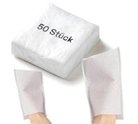 Theracaso Fleece Wash Mitts - Absorbent & Tear-Resistant | Hygienic Body Care for Baby, Adult & Seniors | Soft & Gentle on Skin | for Care, Travel & Clinic (Pack of 50)