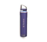 TheraFace Depuffing Wand - Cold and heat skincare treatment to depuff and glow; beauty wand, face roller and eye massager for dark circles and radiant skin, Indigo