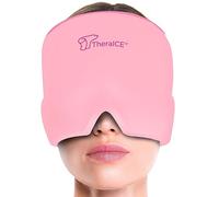 TheraICE Headache Relief Cap, Migraine Ice Pack Mask Products, Women Cooling Gel Hat, Face Cold Compress Head Wrap for Her Stress. Great Birthday Gift for Mom, Sister, Grandma, Girlfriend, & Teacher