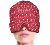 TheraICE Migraine Headache Relief Cap, Hot & Cold Therapy Hat, Migraine Relief Cap, Cool Gel Head Wrap, Headache Cap Ice Pack Mask, Cold Compress Migraine Relief Products Device for Tension & Stress