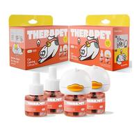 TherapetMD 2-Pack 120-Days Cat Calming Diffuser Kits - Dual-Pheromone Cat Diffusers for Stress, Pee Spraying, Fighting, Aggression, Meowing & Scratching - 2 Diffusers + 120-Days Refills - Box May Vary