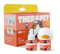 TherapetMD 60-Day Cat Calming Diffuser - Cat Pheromone Diffuser for Stress, Pee Spraying, Cat Fighting, Aggression, Excessive Meowing & Scratching - 60-Day Refill Included - Packaging May Vary