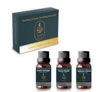 Therapeutic Essential Oil Diffuser Cool Mist Humidifier LED 120ml Mosaic Glass Ultrasonic Scented Oil Mist Diffuser for Aromatherapy in Spa, Office, Water-less Auto Shutoff (Set of 3 Oils for Him)