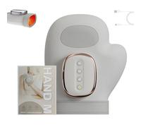 Therapeutic Glove Alivura - Instant Relief, Hand Air Compression & Heat Therapy Massager, Cordless Hand Massager for Arthritis and Carpal Tunnel, 3 Massage 5 Compression Models (1pcs)