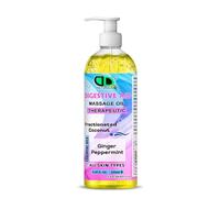 Therapeutic Massage Oil for Digestive Relief - Soothes Nausea, Eases Bloating, Promotes Relaxation - Relieves Stomach Tension, Supports Calm & Comfort (250ml Pump)