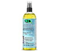 Therapeutic Massage Oil for Headache & Migraine Relief - Calms Tension, Promotes Sleep, Eases Discomfort, Encourages Relaxation (250ml Spray)