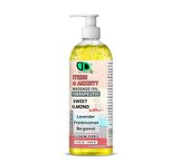 Therapeutic Massage Oil for Stress & Anxiety Relief - Calming, Relaxes Muscles, Enhances Sleep & Promotes Relaxation - All Skin Types (250ml Pump)