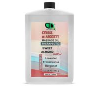 Therapeutic Massage Oil for Stress & Anxiety Relief - Calming, Relaxes Muscles, Enhances Sleep & Promotes Relaxation - All Skin Types (250ml Postal)