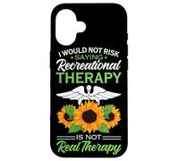 Therapeutic Recreation Play Therapy Recreational Therapist Case for iPhone 16