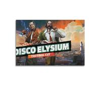 Therapi Disco Elysium Game Poster Poster Decorative Painting Canvas Wall Posters And Art Picture Print Modern Family Bedroom Decor Posters 08x12inch(20x30cm)
