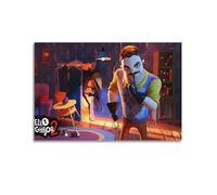 Therapi Hello Neighbor 2 Game Poster Poster Decorative Painting Canvas Wall Posters And Art Picture Print Modern Family Bedroom Decor Posters 08x12inch(20x30cm)