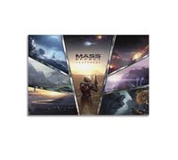Therapi Mass Effect Andromeda Game Poster Poster Decorative Painting Canvas Wall Posters And Art Picture Print Modern Family Bedroom Decor Posters 08x12inch(20x30cm)