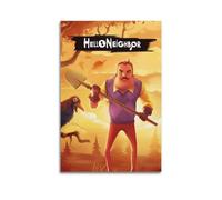 Therapi Poster De Jeu Hello Neighbor 2 Poster1 Poster Decorative Painting Canvas Wall Posters And Art Picture Print Modern Family Bedroom Decor Posters 08x12inch(20x30cm)