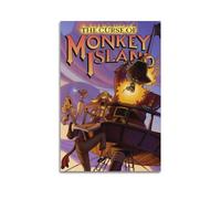 Therapi Video Game The Curse of Monkey Island Poster Poster Decorative Painting Canvas Wall Posters And Art Picture Print Modern Family Bedroom Decor Posters 08x12inch(20x30cm)
