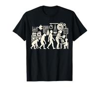 Therapist Evolution Job Behavior Analysis Graphic T-Shirt