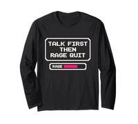 Therapist Gamer Emotional Controller Gamer Mental Health Fun Long Sleeve T-Shirt
