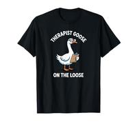 Therapist Goose On The Loose Counselor Mental Therapy Health T-Shirt
