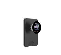 Therapist Humor Burnout Counselor Mental Health Meme Gift PopSockets PopWallet for MagSafe
