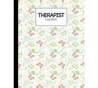 Therapist Log Book: Butterflies Therapist Log Book, Notetaking Planner Notebook, Record Clients Appointments, Therapist’s Log, 120 Pages, Size 8" x 10"
