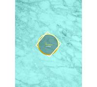 Therapist Notebook: Note taking logbook for Counsellors, psychotherapists and mental health workers | Accurate record of patient and client sessions ... easy to navigate template | Aqua Marble Cover