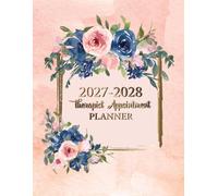 Therapist Planner 2027-2028: Appointment by 15 Minutes Increment, Weekly Organizer