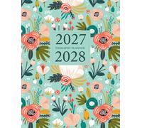 Therapist Planner 2027-2028: Hourly Appointment by 15 Minutes Increment, Weekly and Monthly Schedule Organizer